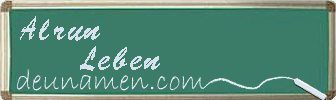 Alrun Leben Visitenkarte